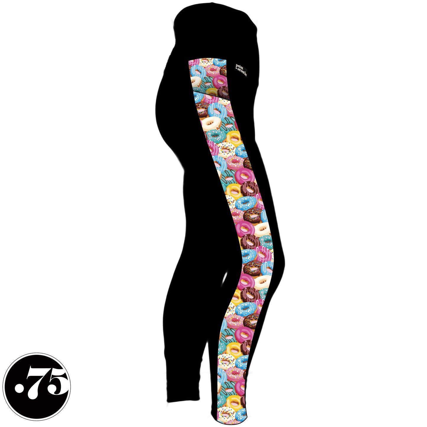 Choose Your Pocket Print- Compression Pocket Leggings