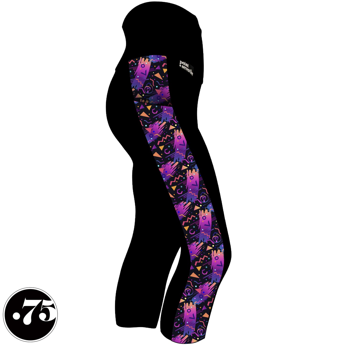 Choose Your Pocket Print- Compression Pocket Leggings