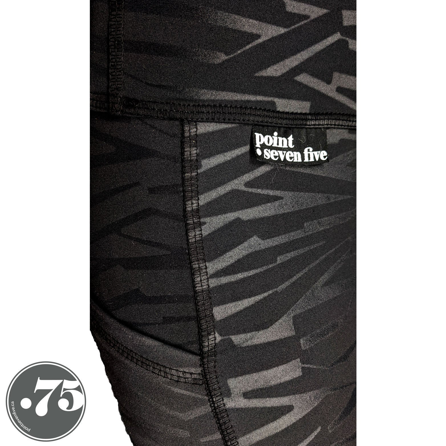 Black on Black Bolt Pocket Skate Shorts *ready to ship*