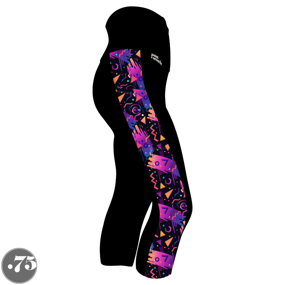 Choose Your Pocket Print- Compression Pocket Leggings