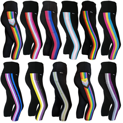 Choose Your Pride Flag Print Pocket Leggings-group 1