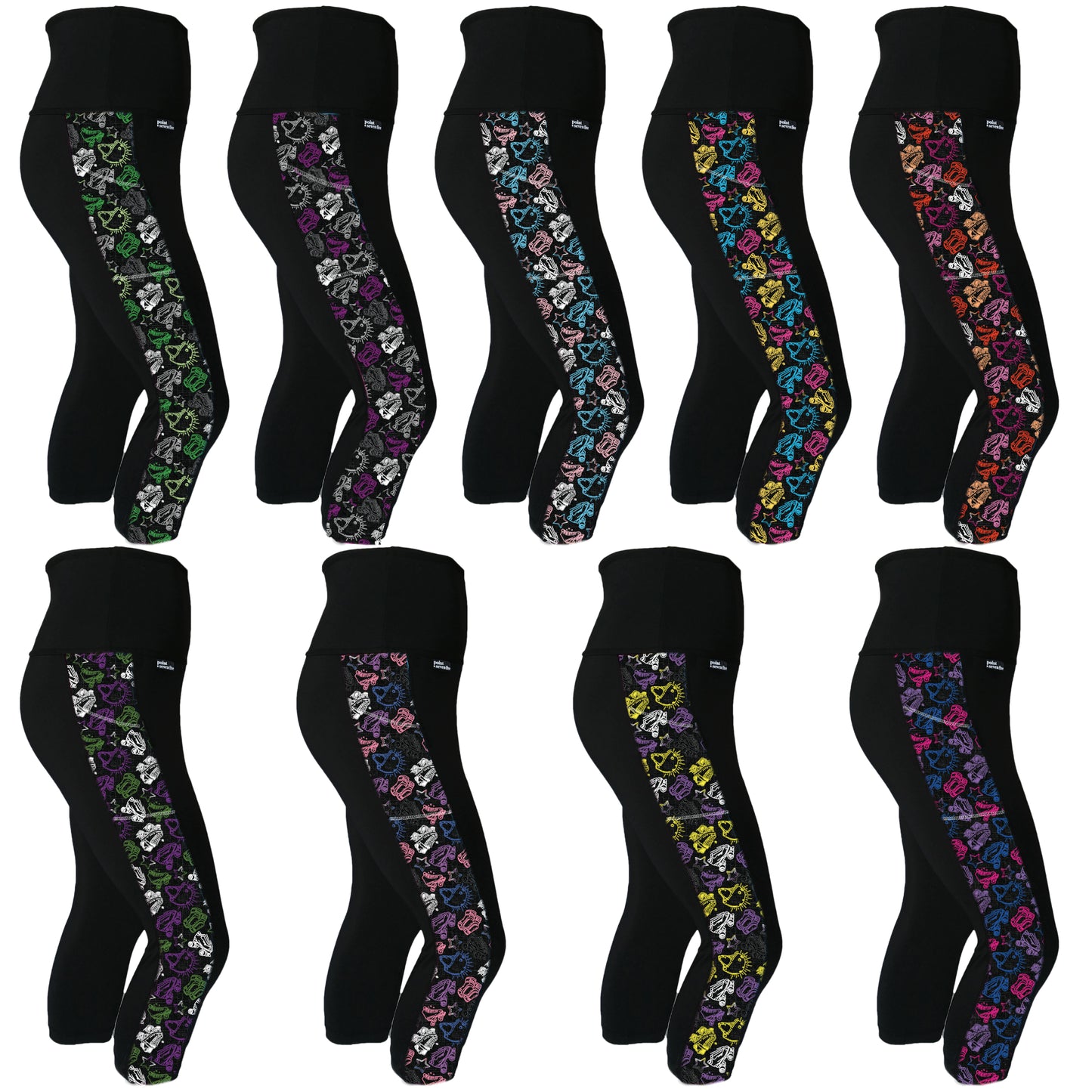 Choose Your Pride Skate Print Pocket Leggings