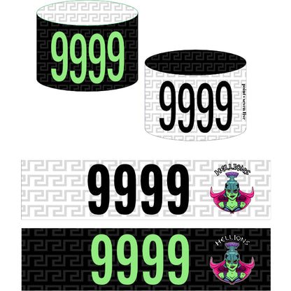 Hellions Reversible Elastic Armbands