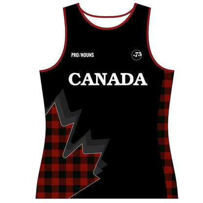 Team Canada Jrs Fitted Tank