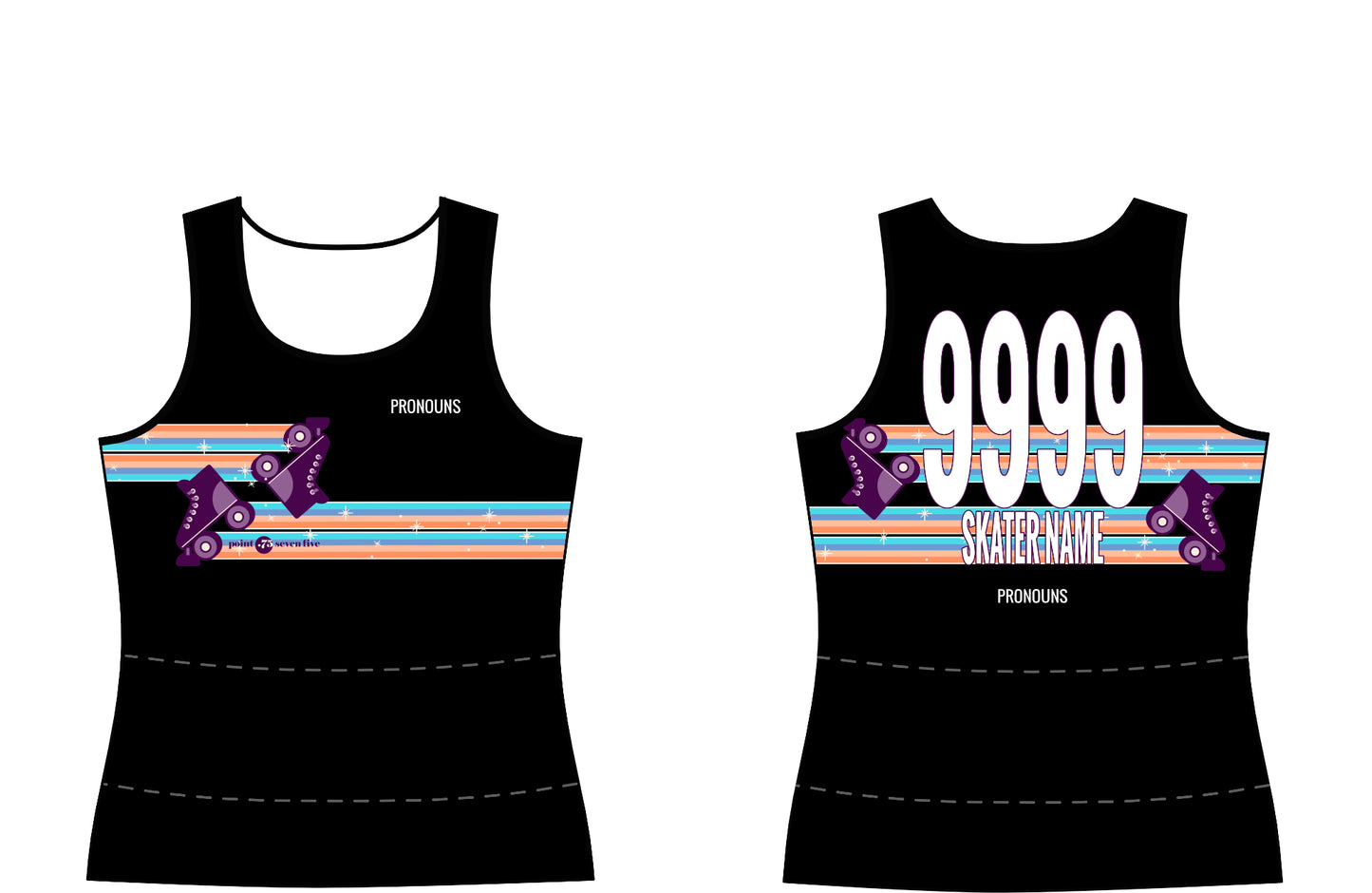 Fitted Curve Scrimmage Tank