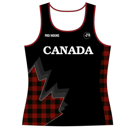 Team Canada Jrs Fitted Tank
