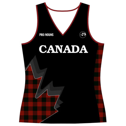 Team Canada Jrs Fitted Tank