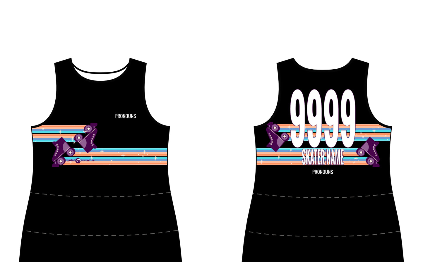 Flare Curve Scrimmage Tank