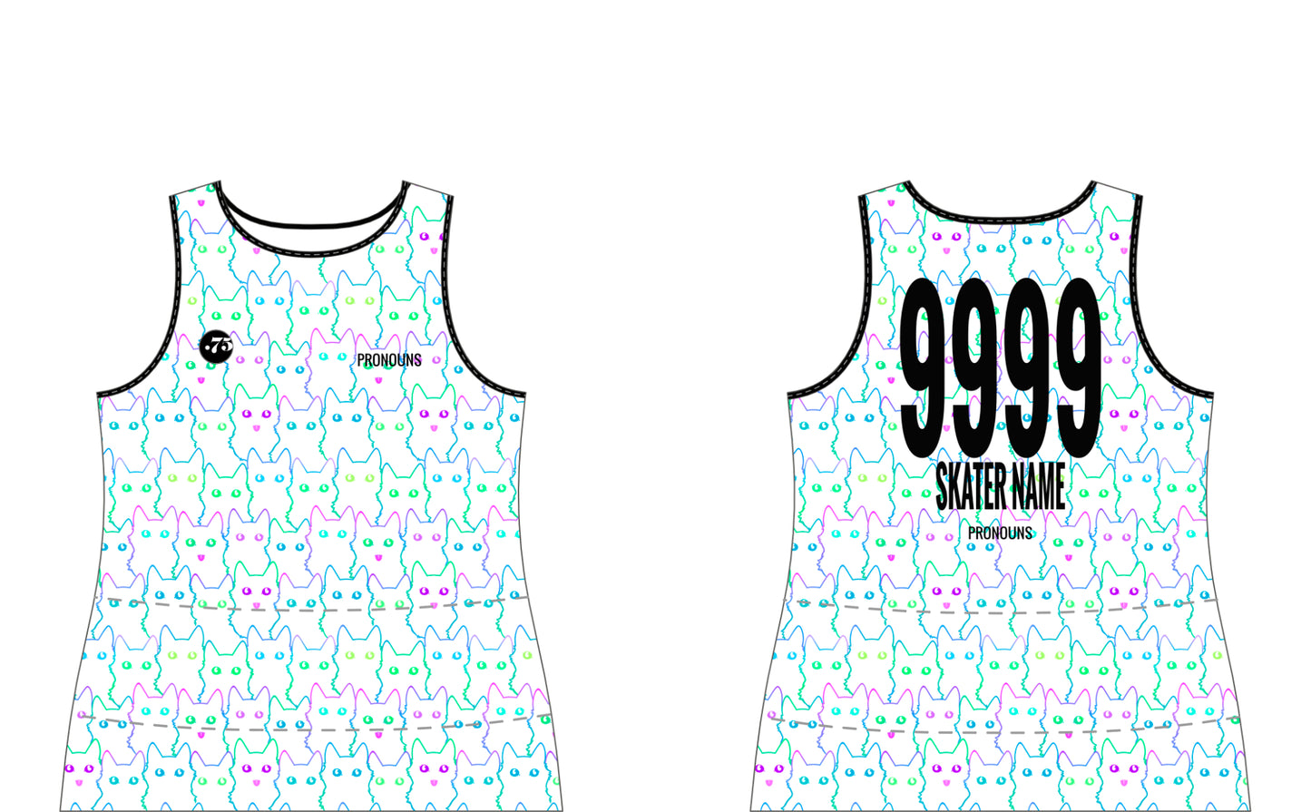 Flare Curve Scrimmage Tank