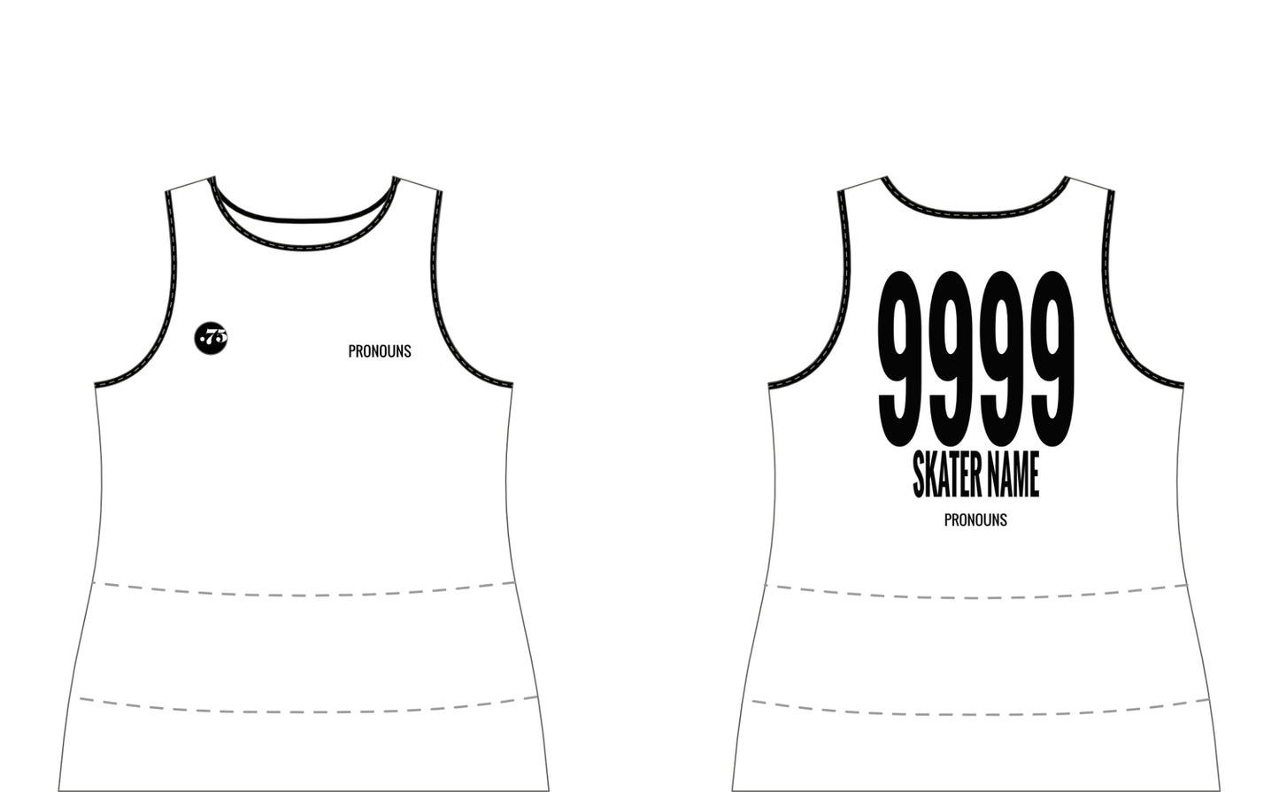 Flare Curve Scrimmage Tank