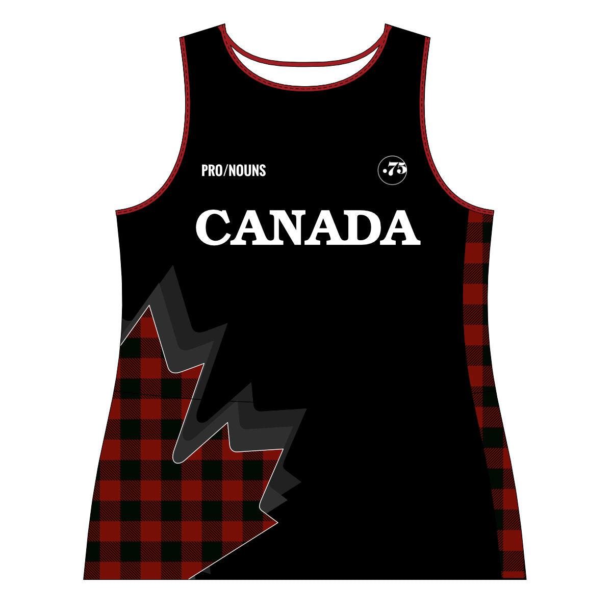 Team Canada Jrs  Flare Tank