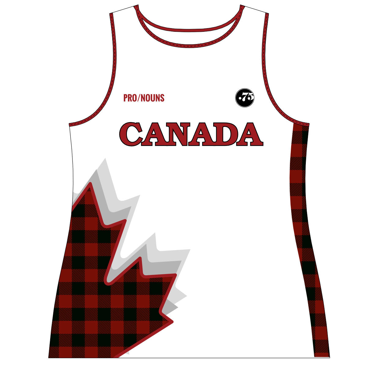 Team Canada Jrs  Flare Tank