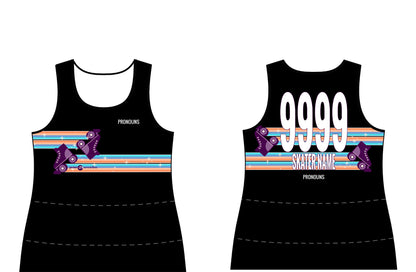 Flare Curve Scrimmage Tank