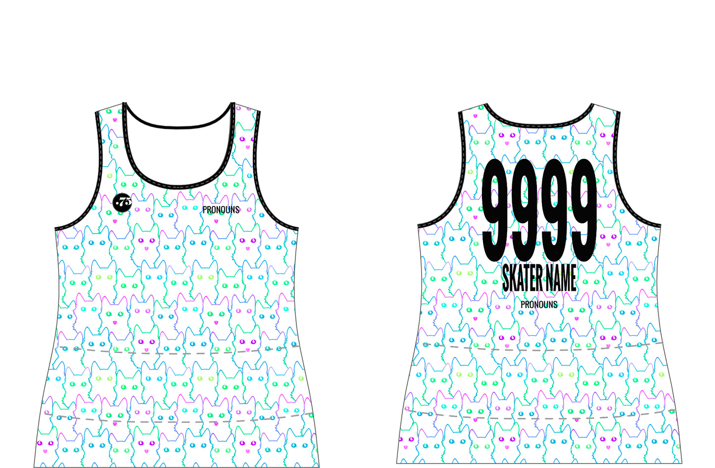 Flare Curve Scrimmage Tank