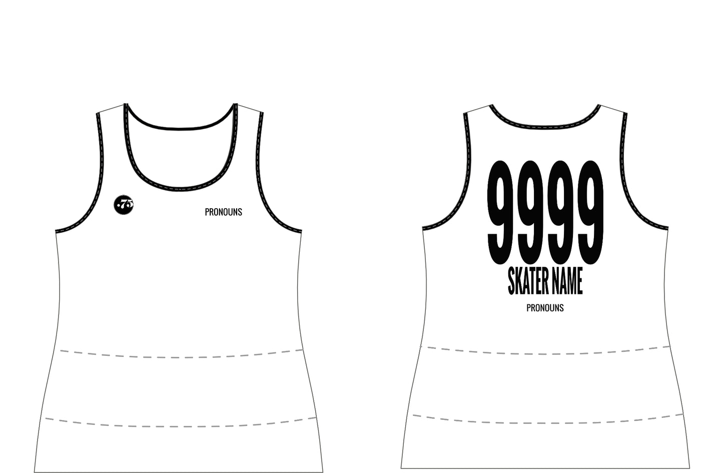 Flare Curve Scrimmage Tank