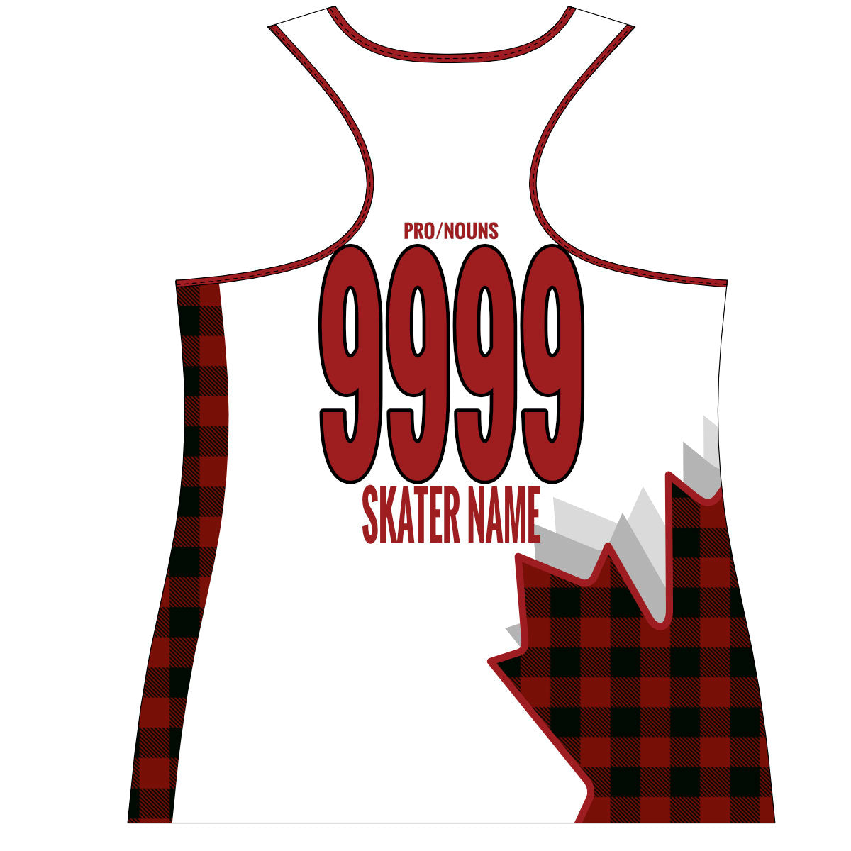 Team Canada Jrs  Flare Tank