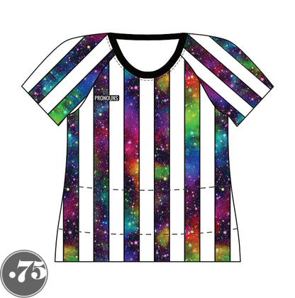 Flare Curve Referee Raglan T-Shirt