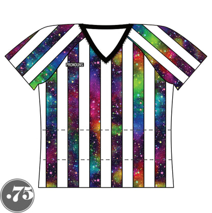 Straight Cut Referee Raglan T-Shirt