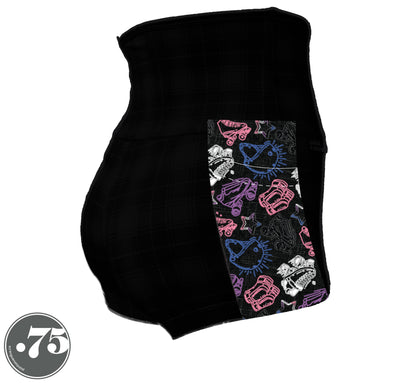 Gender Fluid Pride Skate Print Pocket Leggings