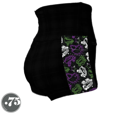 Genderqueer Pride Skate Print Pocket Leggings