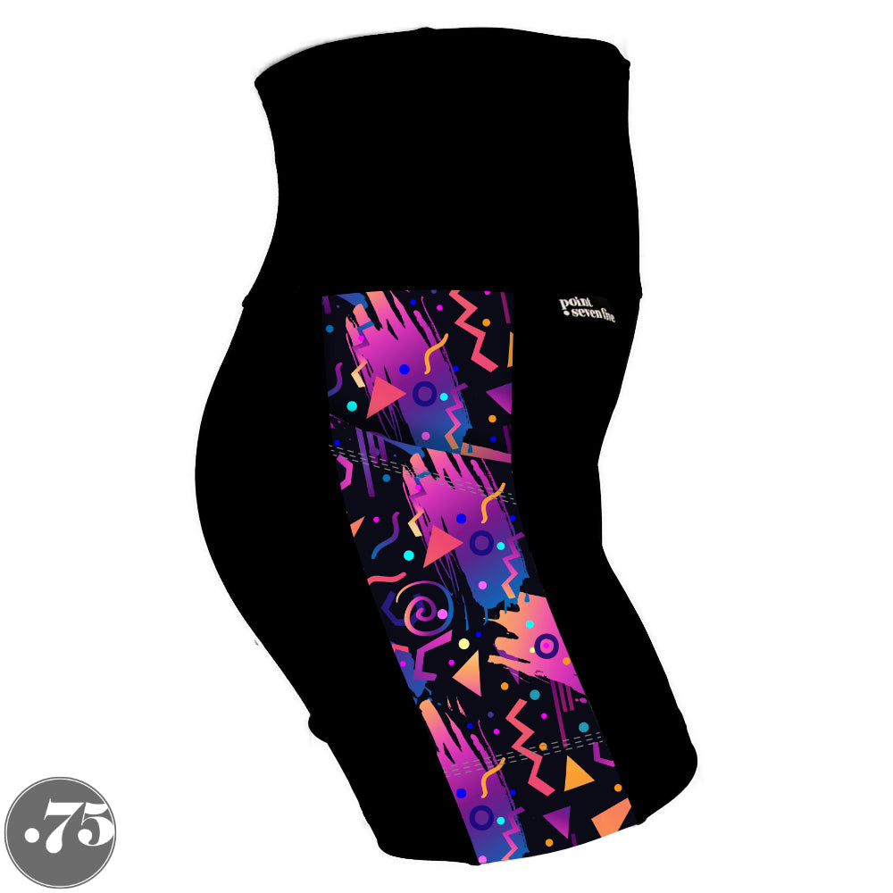 Choose Your Pocket Print- Compression Pocket Leggings