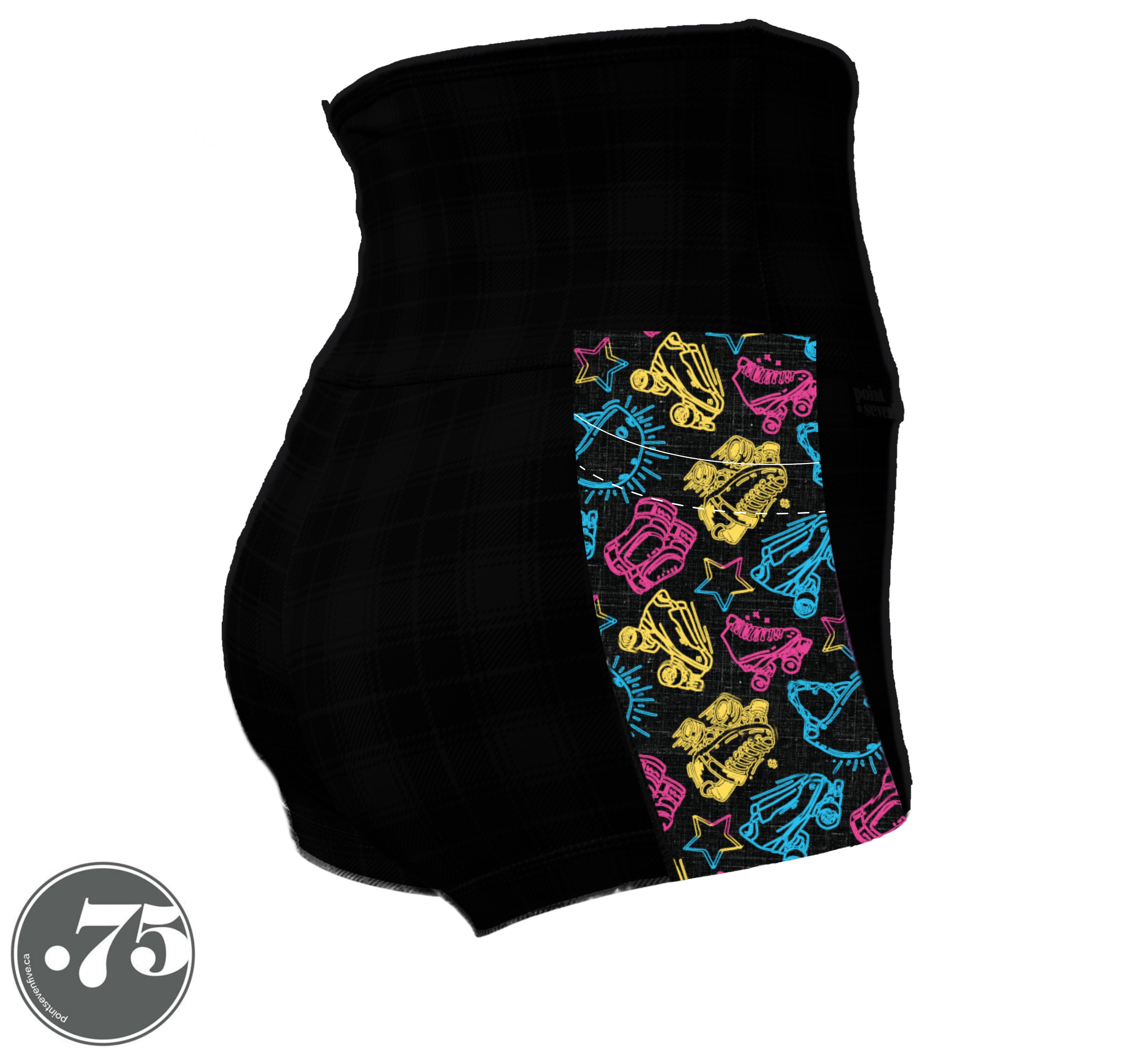 Pan Pride Skate Print Pocket Leggings