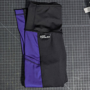 S Purple pocket capri