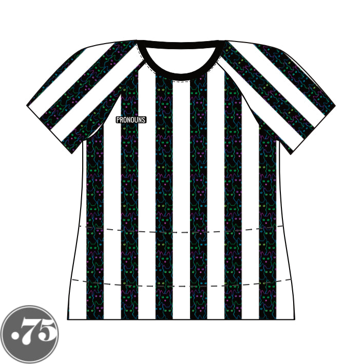 Flare Curve Referee Raglan T-Shirt