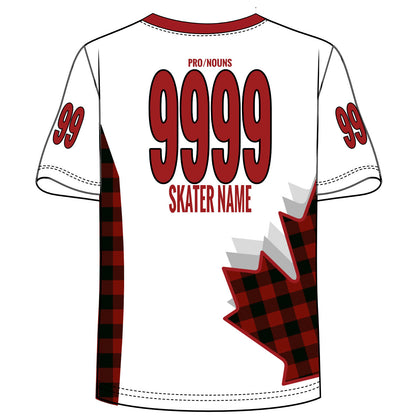 Team Canada Jrs Straight Set-In Sleeve T-Shirt