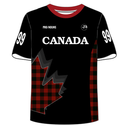 Team Canada Jrs Straight Set-In Sleeve T-Shirt