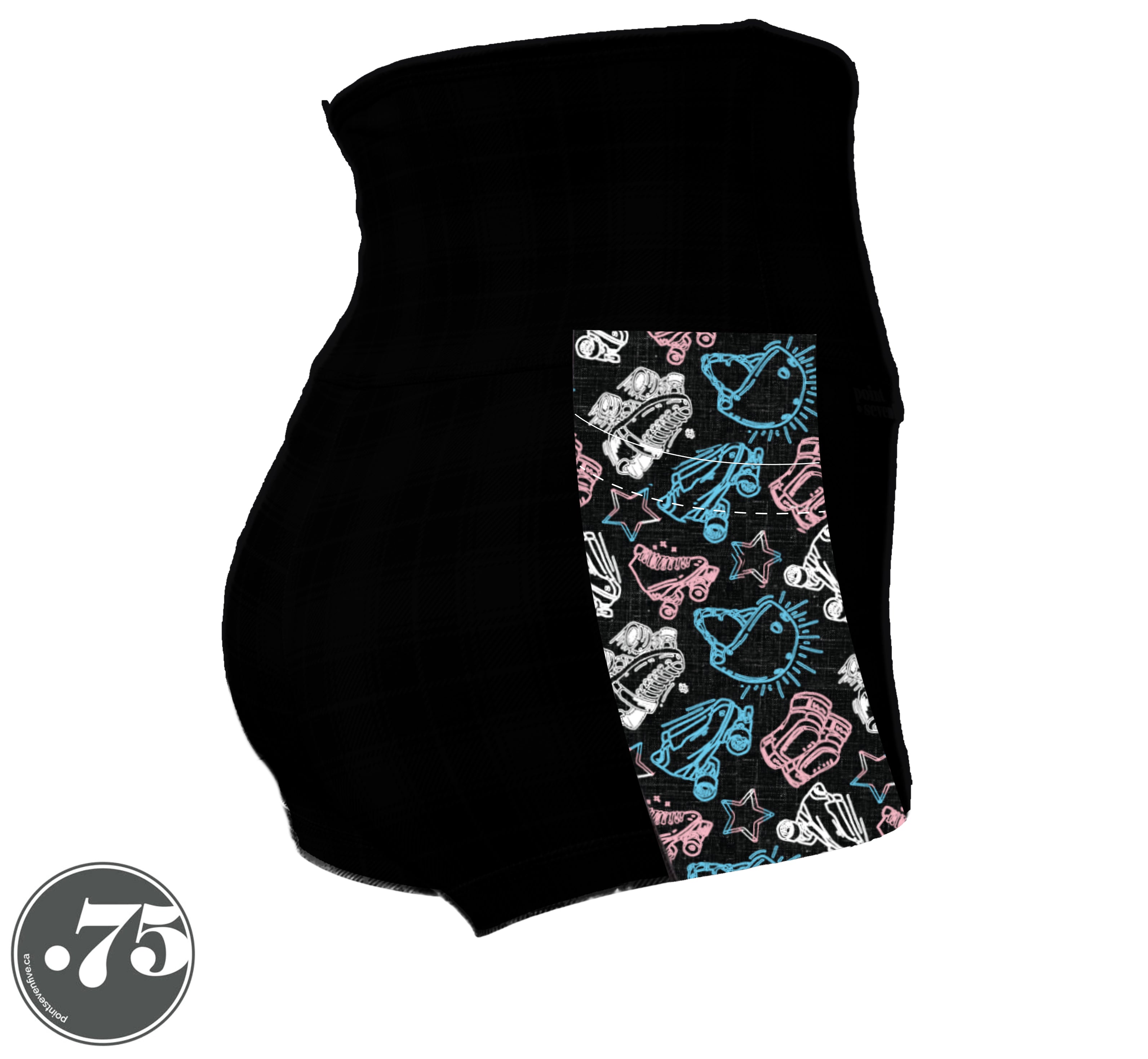 Trans Pride Skate Print Pocket Leggings