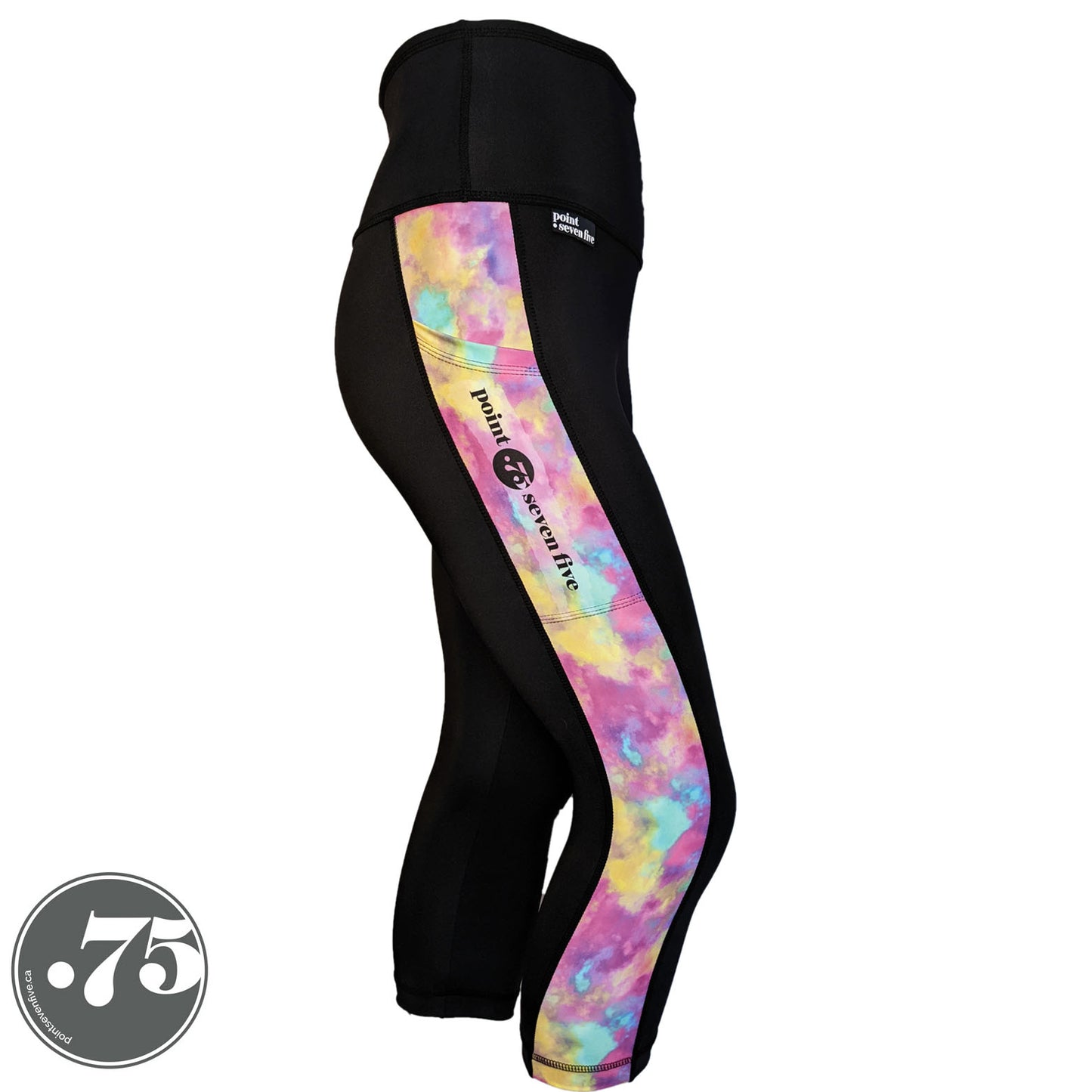 Branded Cotton Candy Compression Pocket Leggings