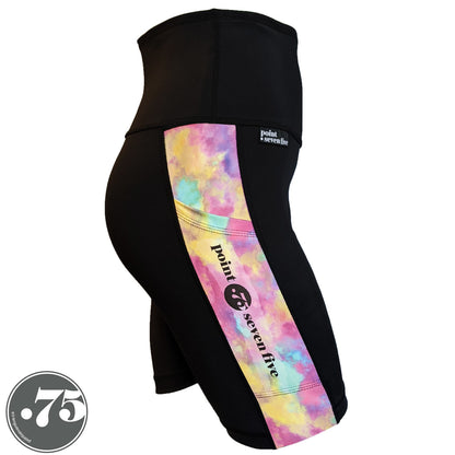 Branded Cotton Candy Compression Pocket Leggings