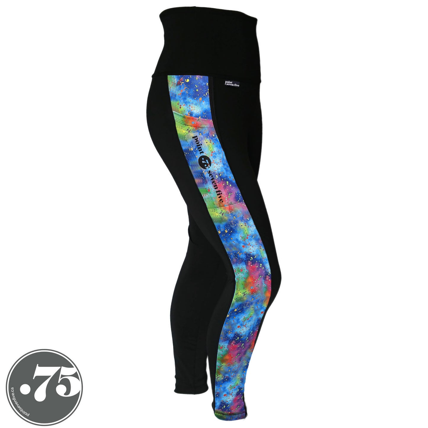 Branded Rainbow Compression Pocket Leggings