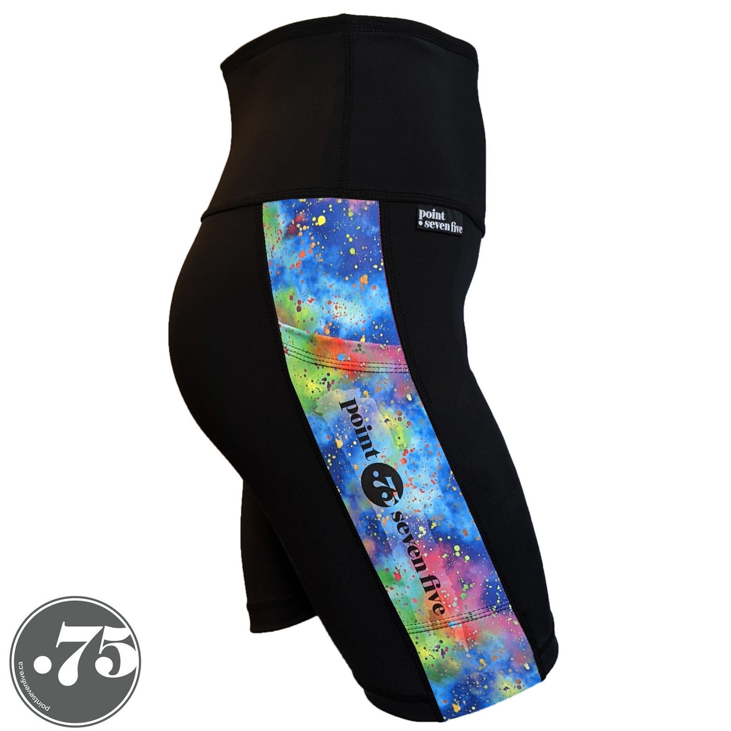 Branded Rainbow Compression Pocket Leggings