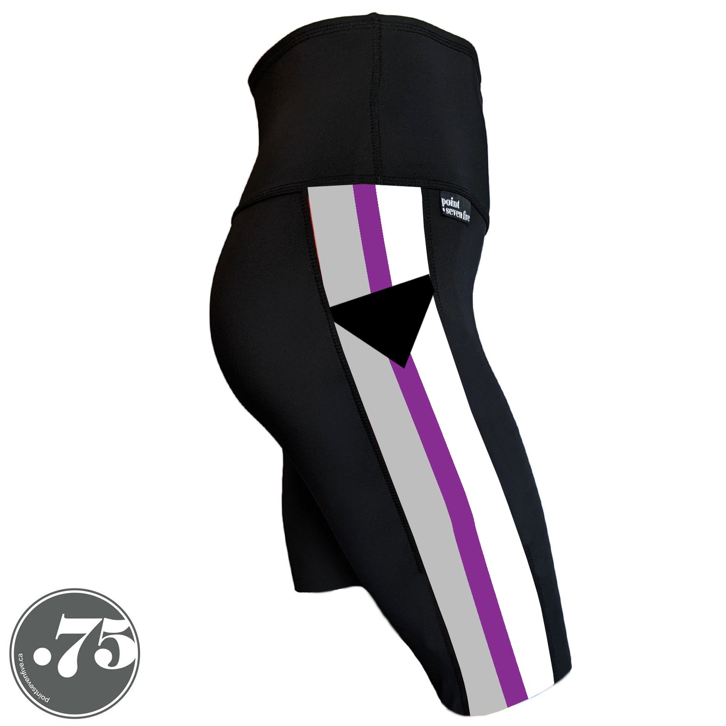 Demisexual Pride Flag Pocket Leggings