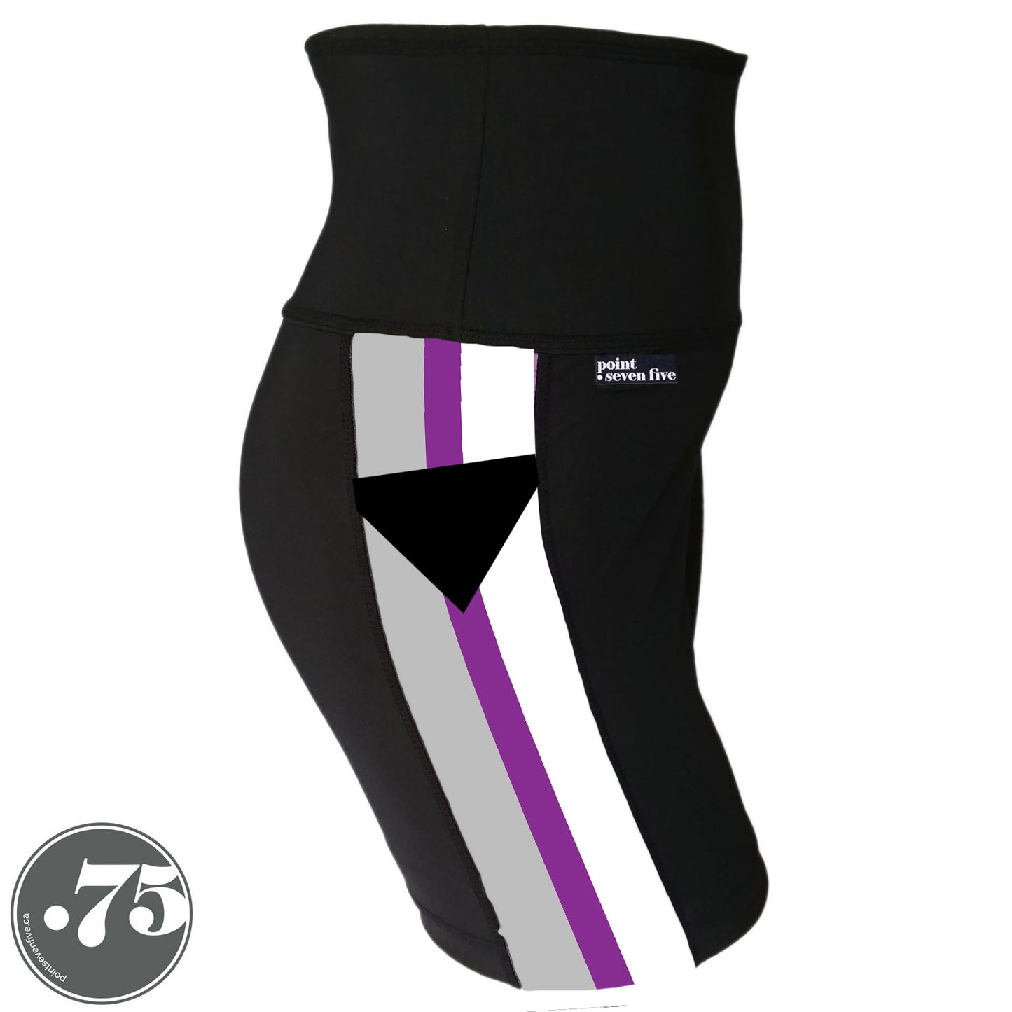 Demisexual Pride Flag Pocket Leggings