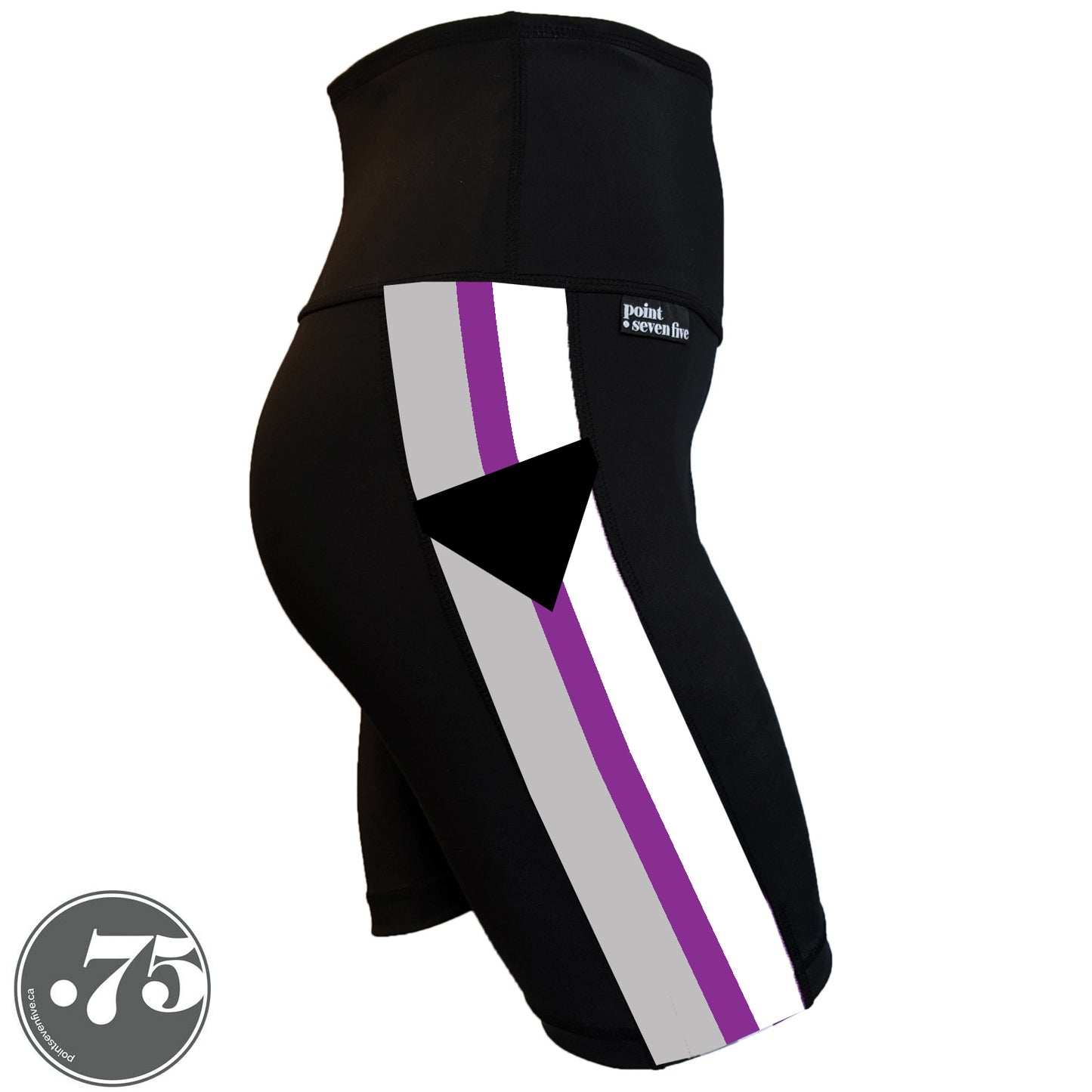 Demisexual Pride Flag Pocket Leggings