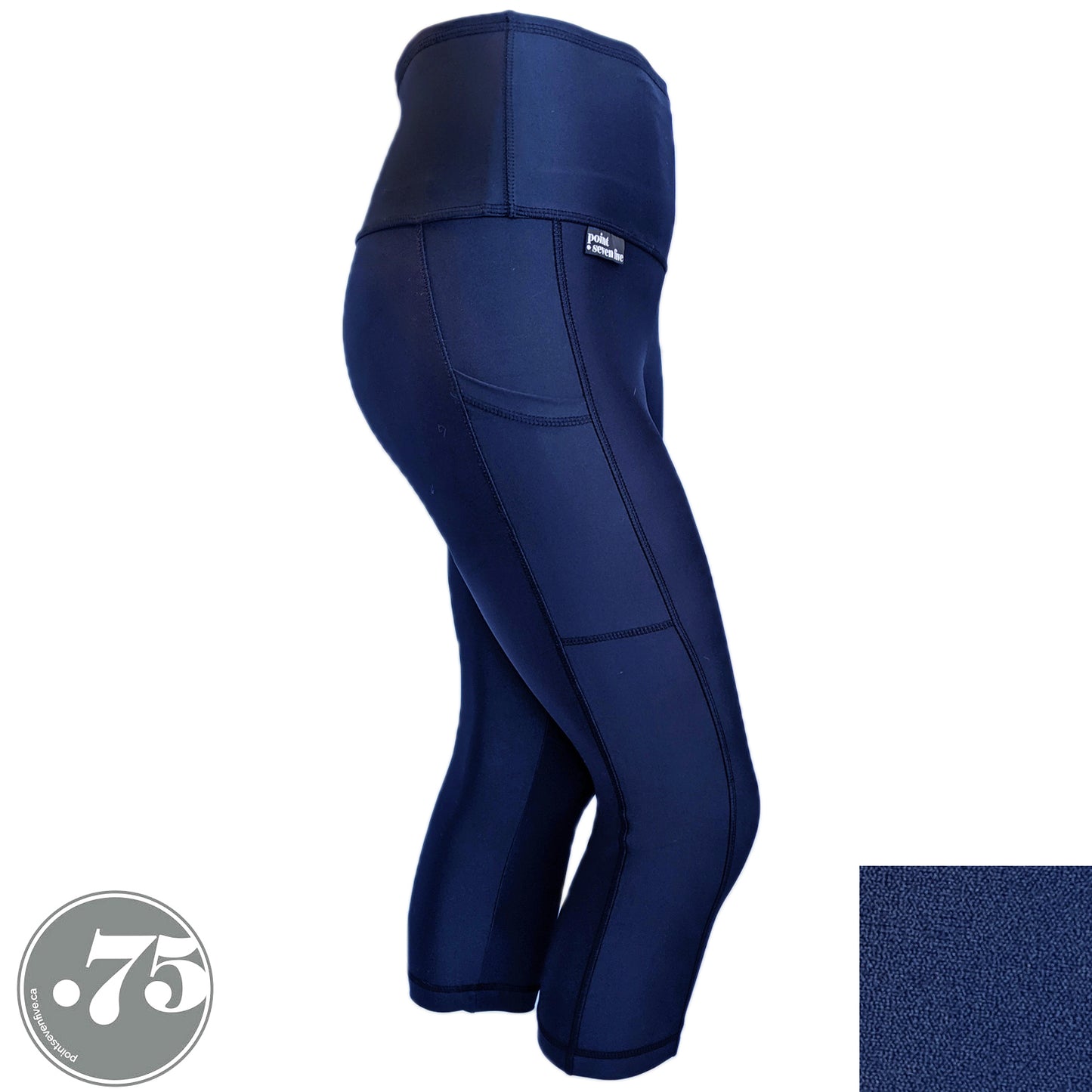 Navy Comfort Compression Leggings