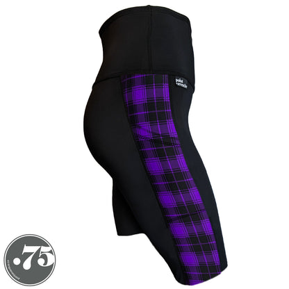 Purple Plaid Compression Pocket