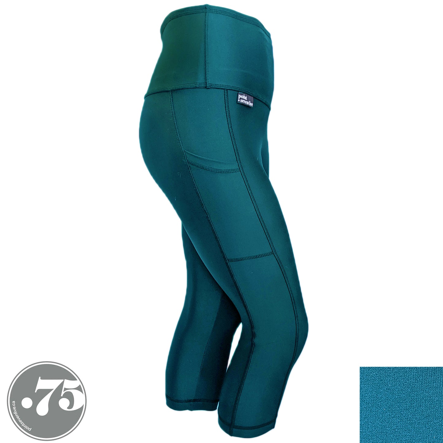 Teal Comfort Compression Leggings